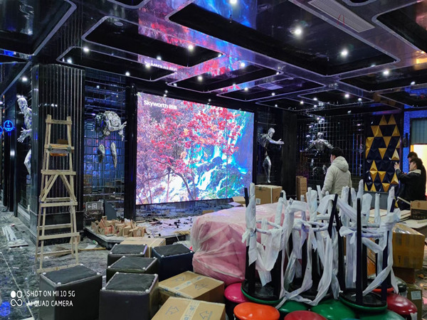 马村室内P2.5全彩显示屏