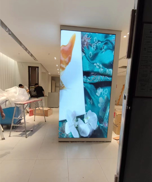 马村商场门店转角LED显示屏